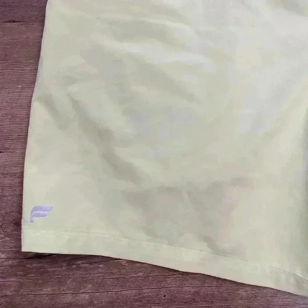 Fabletics The Fundamental Short Lined Men's XXL 7" Faded Lime Gym Hybrid Yoga - Picture 4 of 12